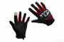 Перчатки мото  "AXIO"  #AX-01, M, красные, сенсорный палец