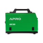 Зварювальний напівавтомат інверторний APRO MIG-200, 20-200А, ел.5мм, пр.0.8-1мм 5кг 2.5+1.5+3м