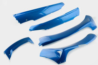 Пластик   Zongshen F1, F50   нижний пара (лыжи)   (синий)   KOMATCU