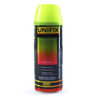 Емаль флуоресцентна акрилова акрилова жовта 400мл UNIFIX