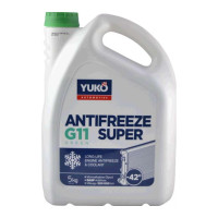 Охолоджувальна рідина -40C, 5л (Antifreeze SUPER G11, синій) YUKO