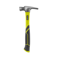 Молоток столярний RH16FSS, 450г (16oz), рукоятка зі скловолокна прогумована Ryobi