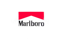 Наклейка   логотип   MARLBORO   (6x9.5см)