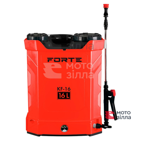 Обприскувач акумуляторний KF-16 (8АН/12V, 2-4бар, 16л) Forte