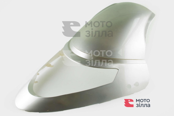 Пластик Zongshen F1, F50 передній (дзьоб) (сірий) KOMATCU