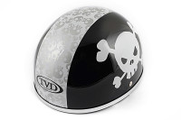 Шолом-каска (mod: Skull) (size: L, чорно-білий) TVD