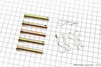 Шплинт + стопор D=7,7мм, L=50мм к-кт 5шт