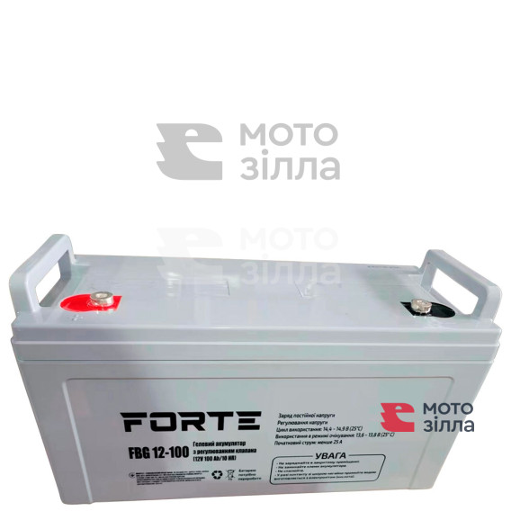 Акумулятор FBG12-100 (100Ah, гелевий) Forte