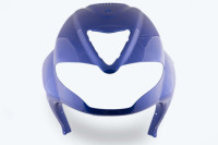 Пластик   Zongshen RACE 4   передний (клюв)   (синий)   KOMATCU