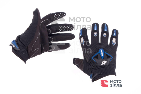 Перчатки   RG   (size:M, черно-синие)
