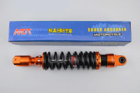 Амортизатор GY6, DIO ZX, LEAD 320mm, тюнінговий (оранжево-чорний) NDT