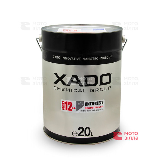 Антифриз для двигателя XADO Red 12++ -40⁰С 20л