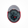 Шлем МТ 606 (КРАСНЫЙ) (открытый белое стекло + встроеные очки) (размер: S)