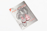 Тормозные колодки Disk-brake (Tektro Novela 2011), красные YL-1050 Andson