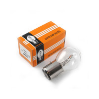 Лампа BA20D (2 вуса) 12V 35W / 35W (груша) ORANGE BOX