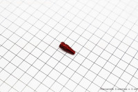 Колпачок ниппеля (Presta), алюминиевый, красный FV-01