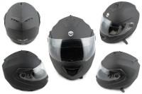 Шлем трансформер   (mod:FL258) (size:L, черный)   HELMO