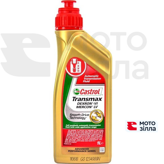 Масло трансмиссионное CASTROL Transmax Dex VI MERCON LV 1л