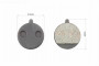 Гальмівні колодки Disk-brake (Xiaomi Mijia M365 Pro, Kugoo M4,M4 Pro), чорні YL-1063 Andson