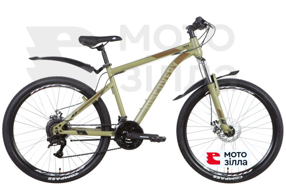 Велосипед 26" Discovery TREK AM DD 2022 (хаки (м))