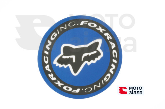 Наклейка логотип FOX (8х8см) (4911)
