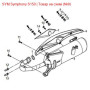 Болт фланцевий 6x22 SYM Crox, Fiddle, Jet, Orbit, SYMPHONY, X-Pro 96001-06022-49