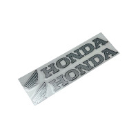 Наклейка хром U16 (Honda левая)