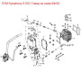 Болт 6x55 SYM Crox, Jet, SYMPHONY 90033-M92-0000