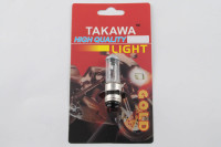 Лампа P15D-25-1 (1 вус) 12V 35W / 35W (біла) (блістер) (S-head) TAKAWA (mod: A)