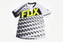 Футболка (Джерси) для мужчин M - (Polyester 100%), короткие рукава, свободный крой, серо-черная, НЕ оригинал