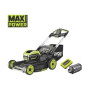 Газонокосарка акумуляторна Ryobi RY36LMXSP53A-160 самохідна, MAX POWER 36V, 1х6Ач, дека 53см, 70л, 20-100мм, 3в1, LED-фари, до 3200м.кв