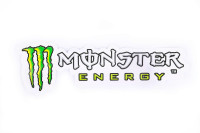 Наклейка логотип MONSTER ENERGY (26x7см) (5533)