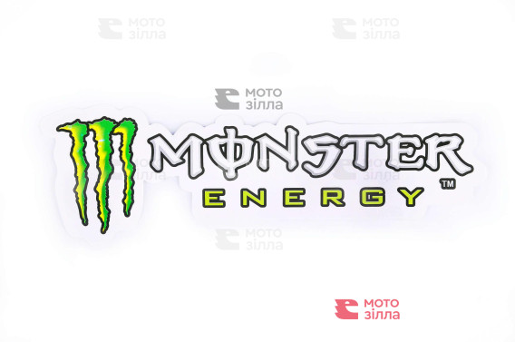 Наклейка логотип MONSTER ENERGY (26x7см) (5533)