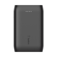Зарядний пристрій портативний Power Bank Belkin 10000мАг, 15Вт, 2хUSB-A/USB-C, чорний