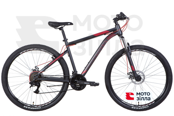 Велосипед ST 29" Discovery TREK AM DD 2022 (сіро-червоний (м))