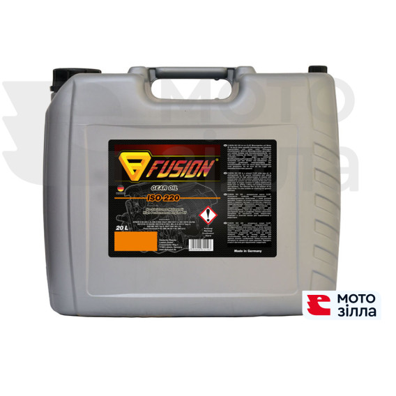 Олива гідравлічна FUSION Gear oil ISO 220 20л