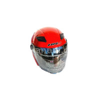 Шлем HNJ01 КРАСНЫЙ ГЛЯНЕЦ (тонированое стекло)