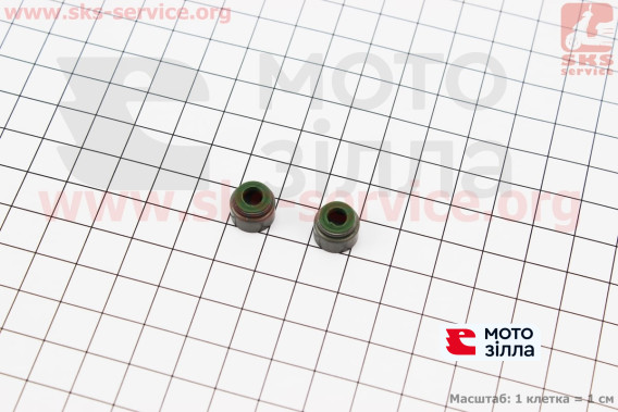 Сальник клапана в металле к-кт 2шт