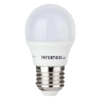 Светодиодная лампа LED 5Вт, E27, 220В, INTERTOOL