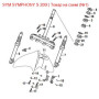Хомут патрубка тормозного переднего патрубка SYM SYMPHONY 45156-A6A-0000