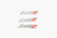 Наклейки (набір) Suzuki LETS (15х3, 4шт, хром) (7209)