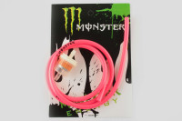 Шланг топливный   Ø4mm, 1 метр   (красный)   MONSTER ENERGY    (XJB)