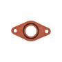 Прокладка впускного коллектора  LETS 4, ADDRESS Injection  полиамид 160С  +кольцо  (оранжевая)