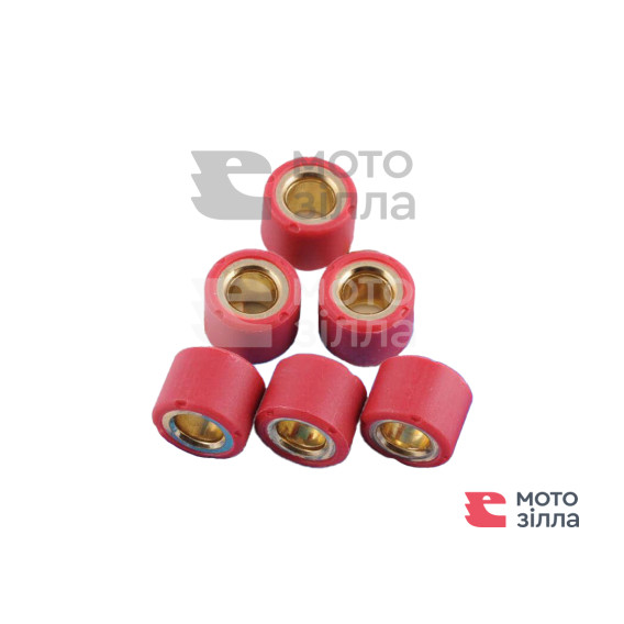 Ролики вариатора   Honda   16*13   7,5г   (красные)   DONGXIN