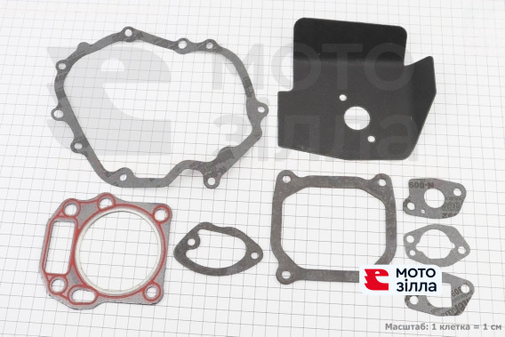 Прокладки двигуна 1P65F-65мм, к-кт 9 деталей
