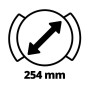 Шлифмашина полировальная аккумуляторная Einhell CE-CB 18/254 Li - Solo, 18V, 254 мм, 2500 об/мин, 1.93 кг, без АКБ и ЗУ