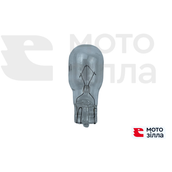 Лампа поворотів БІЛА (безцокольна)12V 10W T13 для скутерів KANUNI/ VIPER/ FADA/ HONDA/ SUZUKI/ YAMAHA