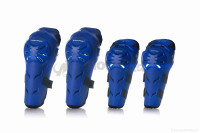 Мотозащита  наколенники +налокотники  "VEMAR"  K210, пластик, синие