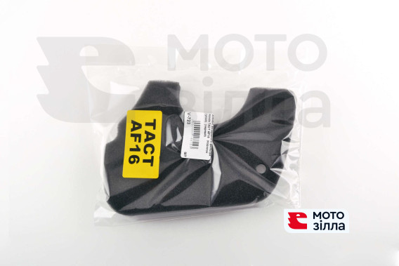 Елемент повітряного фільтра Honda TACT AF16 (поролон сухий) (чорний) AS