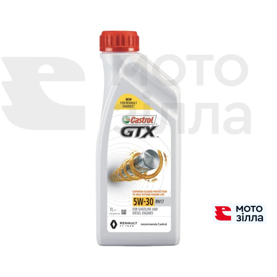 Олива моторна Castrol GTX 5W-30 RN17, 1л 31-01126
